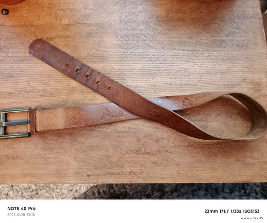 Ремень кожаный