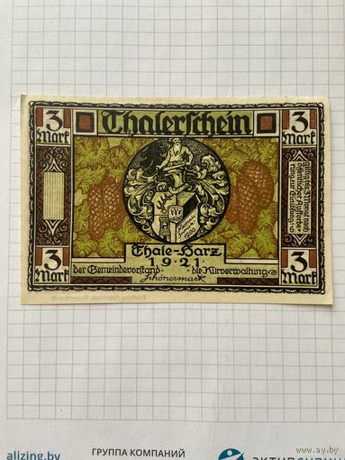 3 марки (нотгельды) г. Германия.-2912