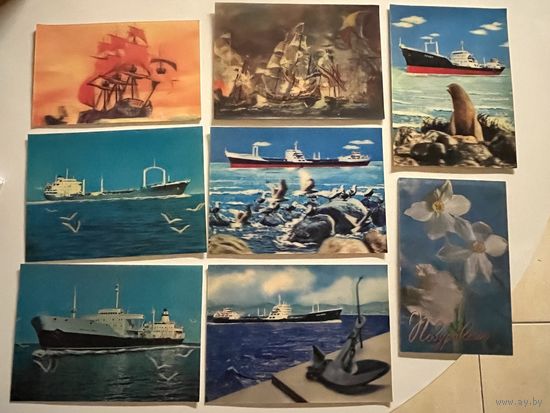 Стереофото голографические открытки СССР