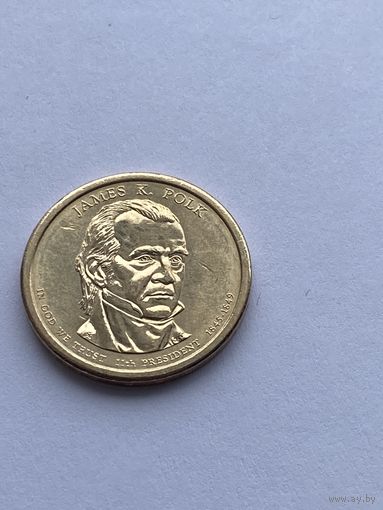 1 доллар, 11-й президент США Джеймс Полк