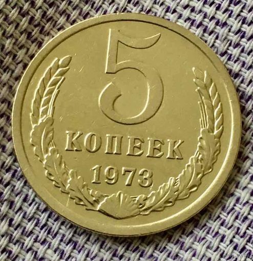 5 копеек 1973 года.