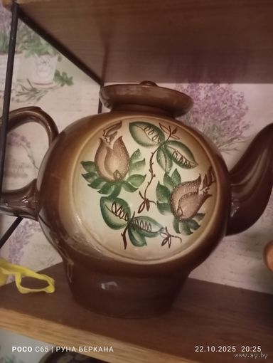 Чайник керамический интерьерный