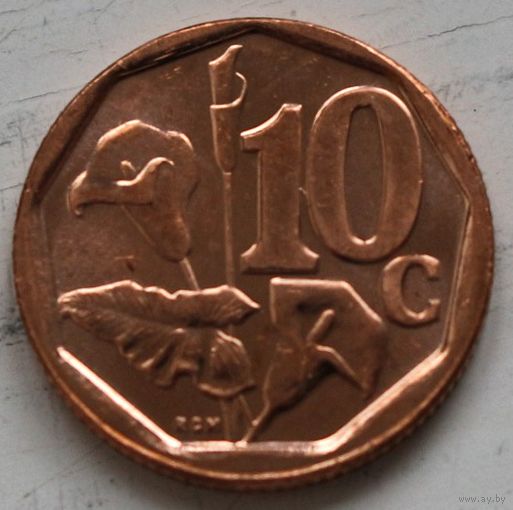 ЮАР 10 центов 2013 год