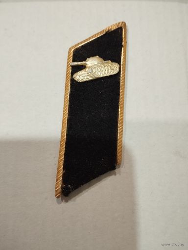 Эмблема петличная СССР танк