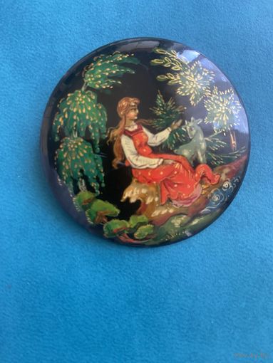 Брошь Палех