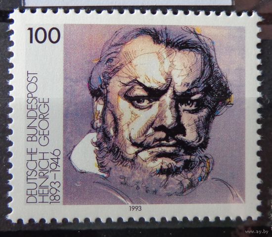 Современная Германия 1993г. Mi.1689 MNH** полная серия