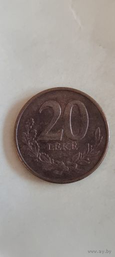 Албания 20 лек 2020