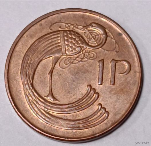 Ирландия.1 пенни 1990 года.