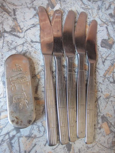 Ножи нержавейка открывашка из СССР цена за все с 1 рубля