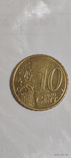 Испания 10 евроцентов 2007