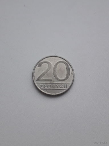 ПОЛЬША 20 злотых 1986 год