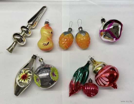 Елочные игрушки СССР цена за все