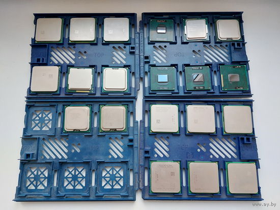 Процессоры AMD INTEL 20 шт. одним лотом
