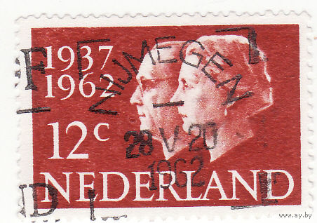 25-я годовщина свадьбы Джулианы и Бернхарда 1962 год