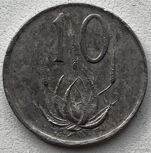 ЮАР 10 центов 1985 г.