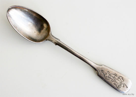 Ложка чайная серебряная 84 пробы, Карл Фаберже, Россия, Москва, 1899-1908 гг.
