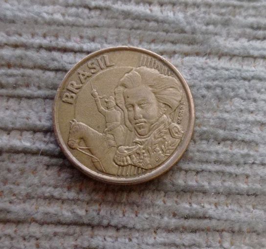 Werty71 Бразилия 10 сентаво 2002 Император Педру 1
