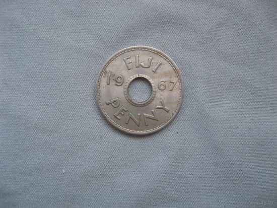 Фиджи 1 пенни 1967 год