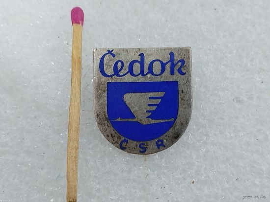 Знак ЧССР. Туркомпания "Чедок". тяжёлый