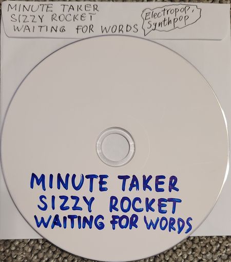 DVD MP3 дискография MINUTE TAKER, SIZZY ROCKET, WAITING FOR WORDS (Synthpop, Electropop) - 1 DVD
