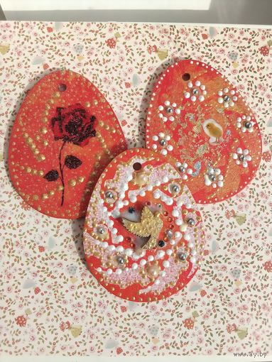 Лот ёлочных игрушек дерево