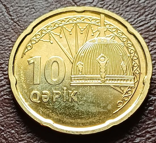 Азербайджан 10 гяпиков, 2021    ( 1-4-4 )