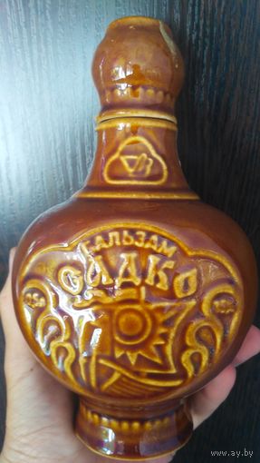 Бутылка. Штоф. Керамика. Бальзам Садко.