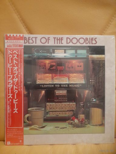 THE DOOBIE BROTHERS " BEST OF THE DOOBIES" 1976 LP JAPAN WARNER P-5802 -NM/NM