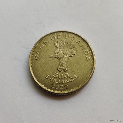 Уганда 500 шиллингов 2022 г.