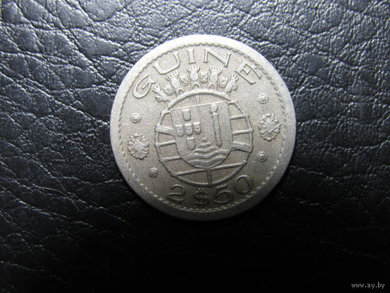 Гвинея Португальская. 2,5 эскудо.1952. С 20 копеек. Распродажа коллекции. Смотрите другие лоты.