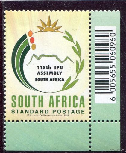 ЮАР. 118 парламентская ассамблея. Эмблема