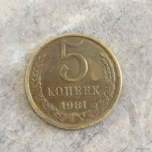 5 копеек 1981 СССР