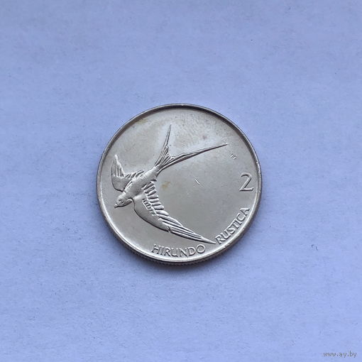 Словения 2 толара 1996