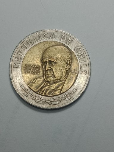 Чили 500 песо 2008 года .