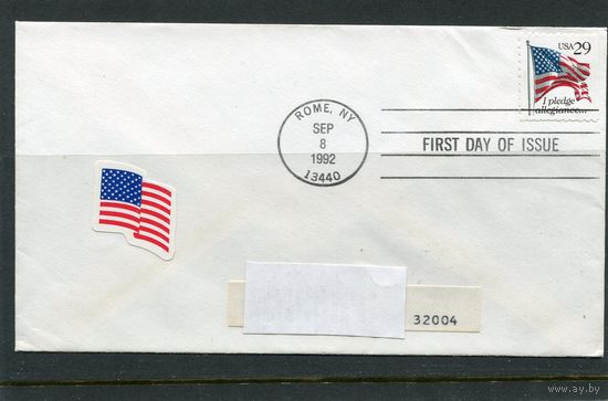 США. КПД. Стандарт. Флаг. 1992