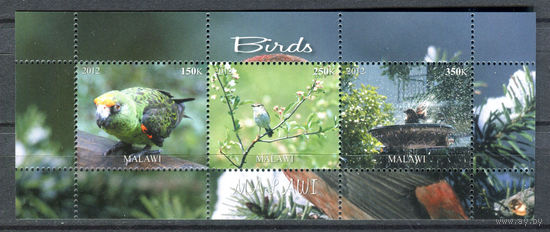 Малави - 2012г. - Птицы - MNH - 1 малый лист