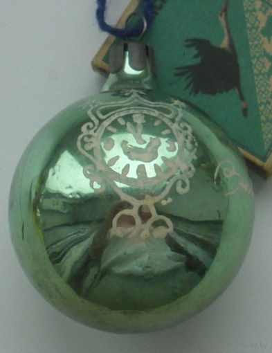 Ёлочная игрушка. Часы. У-46.