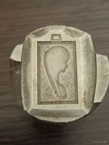 Штемпель нательной иконки "Дева Мария"