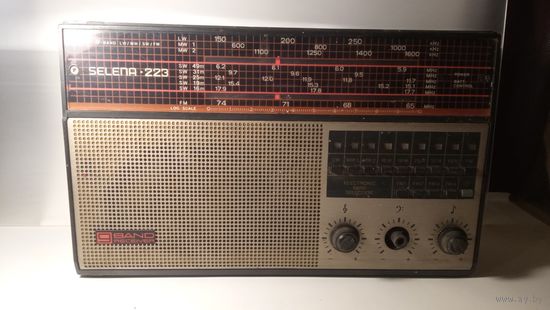 Радиоприёмник SELENA 223. РП СССР