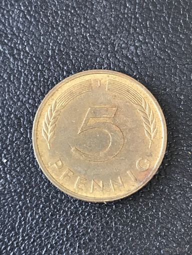 5 пфеннигов 1988 Германия