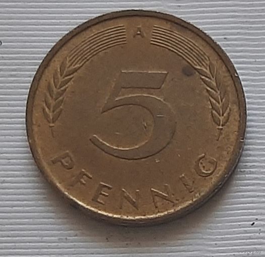5 пфеннигов 1990 г. А. Германия