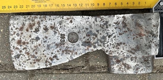 Топор валочный Вермахт 1936 в звоне с рубля