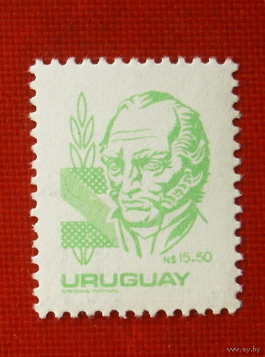 Уругвай. Генерал Артигас. ( 1 марка ) 1982 года. 6-14.