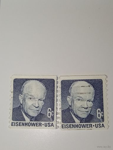 США 1970 Дуайт Д. Эйзенхауэр, 34-й президент США.