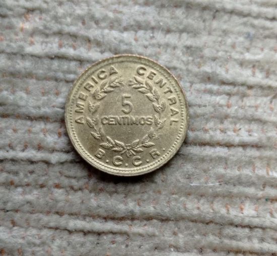 Werty71 Коста Рика 5 сентимо 1979 Корабль