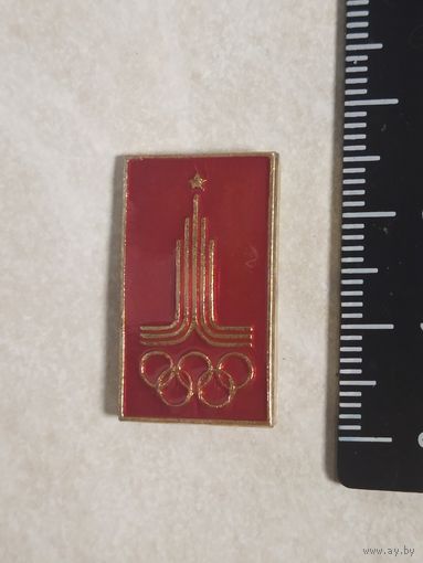 Значок. Символ Олимпиады -80.