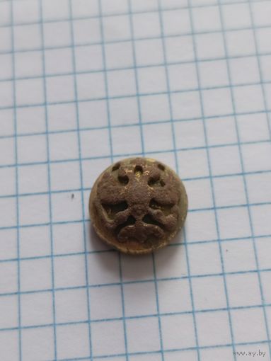 Маленькая пуговица РИ, орлик накладной.