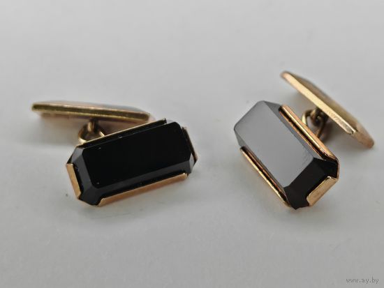 Серебряные запонки 875 пр. СССР.