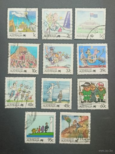 Австралия 1988. Жить вместе - мультфильмы