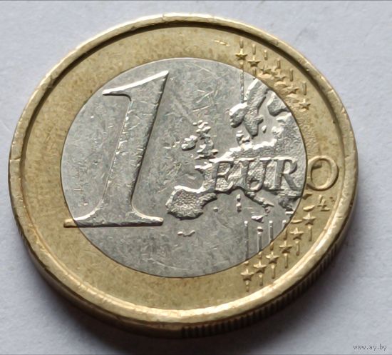 Италия. 1 евро 2009 года.